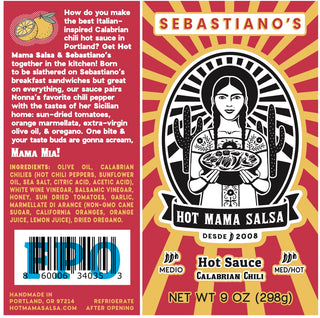 Sebastiano's Calabrian Chili Hot Sauce