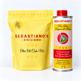 Olive Oil Cake Mix AND 1 tin Extra Virgin Olive Oil (500ml)