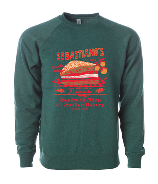 Sebastiano's Raglan Sweatshirt (Moss Heather)