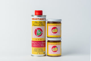 One Extra Virgin Sicilian Olive Oil, Two Marmellata